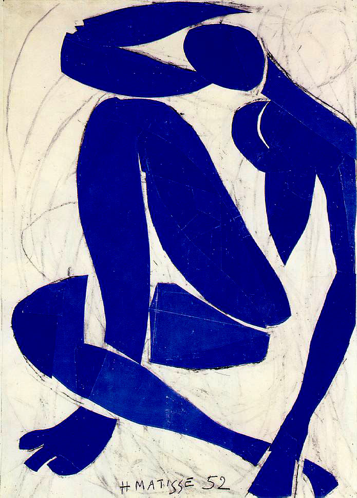 Photo:  Henri Matisse, Blue Nude IV, 1952